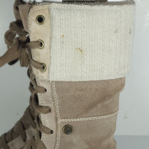 The North Face Women's Snowtropolis US6,5 Brown Suede Insulated Lace Up Boots - Picture 12 of 16